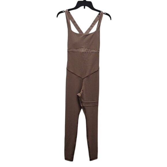 Topissima Pants - Topissima Nicole Jumpsuit Small New Women's Gym Yoga Workout Pilates Neutral